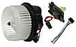 2005 Chevrolet Avalanche 2500 - Blower Motor, without ATC (Automatic Temperature Control), with AC, without Rear Vents In Center Console, Resistor with 4 Hole Mounting