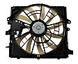 75966 OE Replacement Radiator Fan, Single fan
