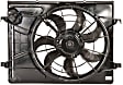 2012 Hyundai Elantra - Radiator Fan 2.0L 4Cyl, Single fan, 4-Seasons OE Replacement