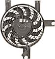 76090 4-Seasons Cooling Fan Assembly A/C Condenser Fan 8 Cyl., 4.7L Engine Single fan 