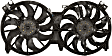 2017 Nissan Altima - Radiator Fan 4 Cyl 2.5L, Dual fan, 4-Seasons Cooling Fan Assembly