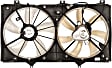 2008 Toyota Camry - Radiator Fan 4 Cyl 2.4L, Without Tow Package, Dual fan, 4-Seasons Cooling Fan Assembly