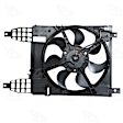 76240 4-Seasons Cooling Fan Assembly Radiator Fan 4 Cyl., 1.6L Engine Single fan 