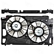 76270 4-Seasons Cooling Fan Assembly Radiator Fan 4 Cyl., 1.8L Engine Dual fan 