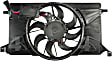 2012 Ford Focus - Radiator Fan 2.0L 4Cyl, Single fan, 4-Seasons Cooling Fan Assembly