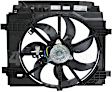 76302 4-Seasons Cooling Fan Assembly Radiator Fan 4 Cyl., 1.8L Engine Single fan 