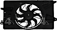 2016 Chrysler 200 - Radiator Fan 3.6L 6Cyl, Single fan, 4-Seasons Cooling Fan Assembly