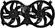 76333 OE Replacement Radiator Fan, Dual fan, 4-Seasons Cooling Fan Assembly