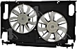 76336 4-Seasons Cooling Fan Assembly Radiator Fan 4 Cyl., 2.5L Engine Dual fan 