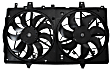 2017 Nissan Rogue - Radiator Fan 4 Cyl 2.5L, Dual fan
