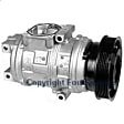 77341 A/C Compressor, With Clutch, 6-Groove Pulley, 3.0L, 6Cyl, 4-Seasons OE Replacement
