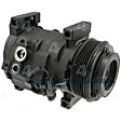2008 GMC Sierra 3500 HD - A/C Compressor, with 10S17F Compressor, without Ambulance Pkg., May Require use of OE Manifold, With Clutch, 6-Groove Pulley, 8 Cyl 6.6L, 4-Seasons OE Replacement