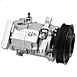 2004 Dodge Grand Caravan - A/C Compressor, with 10S20H Compressor, May Require use of OE Connector, With Clutch, 6-Groove Pulley, 4-Seasons OE Replacement