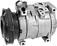 2006 Chrysler PT Cruiser - A/C Compressor, Manual Transaxle, With Clutch, 4-Groove Pulley, 2.4L 4Cyl, 4-Seasons OE Replacement