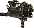 2009 Chevrolet Uplander - A/C Compressor, With Clutch, 6-Groove Pulley, 3.9L 6Cyl, 4-Seasons OE Replacement
