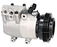 2001 Hyundai Elantra - A/C Compressor, with HS15 Compressor, May Require use of OE Manifold, With Clutch, 4-Groove Pulley, 4-Seasons OE Replacement