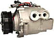 2007 GMC Envoy - A/C Compressor, With Clutch, 4-Groove Pulley, 5.3L 8Cyl, 4-Seasons OE Replacement