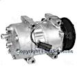 78594 A/C Compressor, With Clutch, 8-Groove Pulley, 5.9L, 6Cyl, 4-Seasons OE Replacement