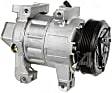 2015 Nissan Altima - A/C Compressor, With Clutch, 6-Groove Pulley, 2.5L 4Cyl, 4-Seasons OE Replacement