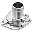 1988 Honda CRX - Water Outlet, Manual Transaxle, 1.6L 4Cyl, Sold Individually, 4-Seasons OE Replacement