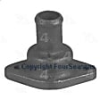 1989 Chrysler Dynasty - 4-Seasons OE Replacement Water Outlet - Direct Fit, Sold individually