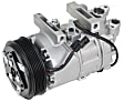 2014 Nissan Altima - A/C Compressor, with VCS-14EC Compressor, With Clutch, 6-Groove Pulley, 2.5L, PAC-Kits Series