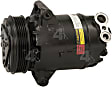 2010 Pontiac G6 - A/C Compressor, With Clutch, 5-Groove Pulley, 2.4L 4Cyl, 4-Seasons A/C Compressor