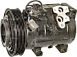 2007 Honda Pilot - A/C Compressor, With 10S20C Compressor, With Clutch, 6-Groove Pulley, 4-Seasons OE Replacement