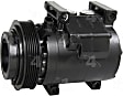 2013 Dodge Durango - A/C Compressor, with RS18 Compressor, without Rear AC, With Clutch, 6-Groove Pulley, 6 Cyl 3.6L, 4-Seasons OE Replacement