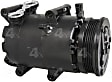 2014 Ford Escape - A/C Compressor, With Clutch, 5-Groove Pulley, 2.5L 4Cyl, 4-Seasons OE Replacement