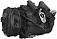 2015 Honda Civic - A/C Compressor, with TRSE09 Compressor, With Clutch, 6-Groove Pulley, 4 Cyl 1.8L, 4-Seasons OE Replacement