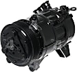 2015 Cadillac SRX - A/C Compressor, With Clutch, 6-Groove Pulley, 3.6L 6Cyl, 4-Seasons A/C Compressor