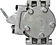 2013 Ford Fiesta - A/C Compressor, With Clutch, 6-Groove Pulley, 1.6L 4Cyl, 4-Seasons OE Replacement