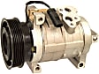 98346 A/C Compressor, With Clutch, 6-Groove Pulley, 4-Seasons OE Replacement