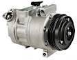 2007 BMW 750Li - A/C Compressor, With Clutch, 4-Groove Pulley