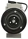 2007 BMW 750Li - A/C Compressor, With Clutch, 4-Groove Pulley