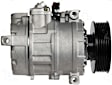 2006 Volkswagen Touareg - A/C Compressor, with 7SEU16C Compressor, With Clutch, 7-Groove Pulley, 8 Cyl 4.2L, 4-Seasons OE Replacement