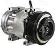 2011 Kenworth T700 - A/C Compressor, with 7 Groove Pulley, OE No. F691015151, F691013, with SD7H15 Compressor, with Paccar MX Engine, With Clutch, 7-Groove Pulley, 4-Seasons OE Replacement
