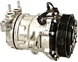 2004 Jeep Liberty - A/C Compressor, with SD7H15 Compressor, Model No. 4852, With Clutch, 6-Groove Pulley, 6 Cyl 3.7L, 4-Seasons OE Replacement