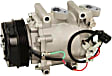 98579 A/C Compressor, With Clutch, 4-Seasons OE Replacement
