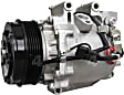 98584 A/C Compressor, With Clutch, 6-Groove Pulley, 4-Seasons OE Replacement