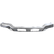 Front Bumper, Chrome, Without Mounting Brackets