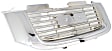 Grille, Chrome Shell and Insert