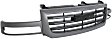 Grille Assembly, Painted Dark Gray Shell with Painted Black Insert