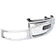 2001-2006 GMC Yukon XL 1500 - Grille Assembly, Chrome Shell and Insert, Denali Model, 8 Cyl., 6.0L Engine