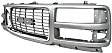 Grille Assembly, Painted Gray Shell and Insert
