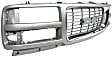 Grille Assembly, Painted Gray Shell and Insert
