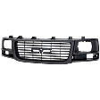Grille Assembly, Textured Black Shell and Insert, CAPA CERTIFIED