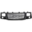 Grille Assembly, Textured Black Shell and Insert, CAPA CERTIFIED