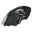 Passenger Side Headlight, with Bulb, Halogen, Clear Lens, CAPA Certified